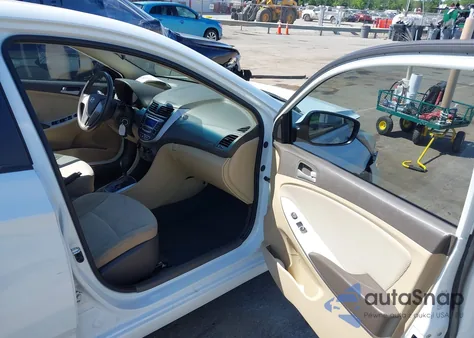 2014 Hyundai Accent Gls from USA, damaged, VIN KMHCT4AE7EU760072